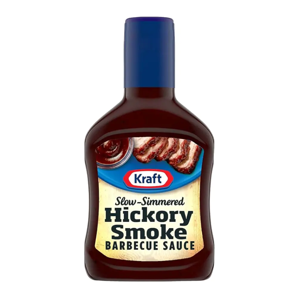 Sốt Ướp Thịt Nướng Vị Xông Khói, Slow-Simmered Hickory Smoke Barbecue Sauce, 17.5 oz (496g) - KRAFT