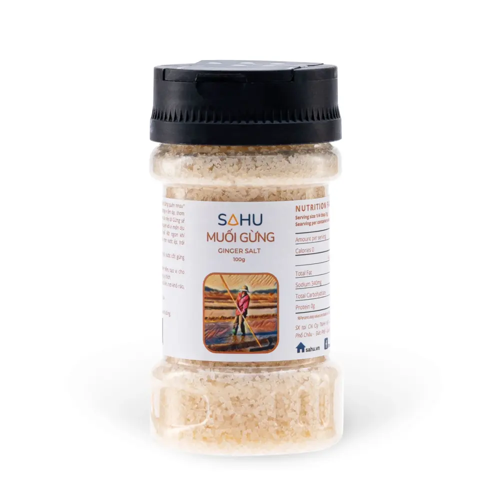 Muối Gừng, Ginger Salt (100g) - SAHU