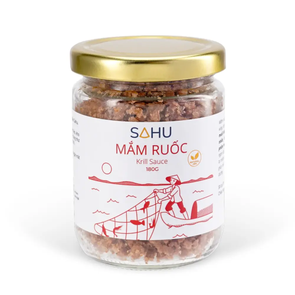 Mắm Ruốc, Krill Sauce (180g) - SAHU