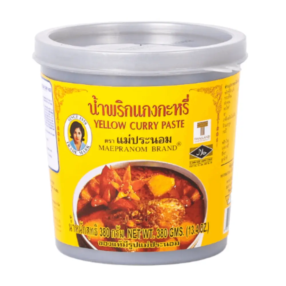 Gia Vị Cà Ri Vàng, Yellow Curry Paste, 13.4 oz (380g) - MAE PRANOM