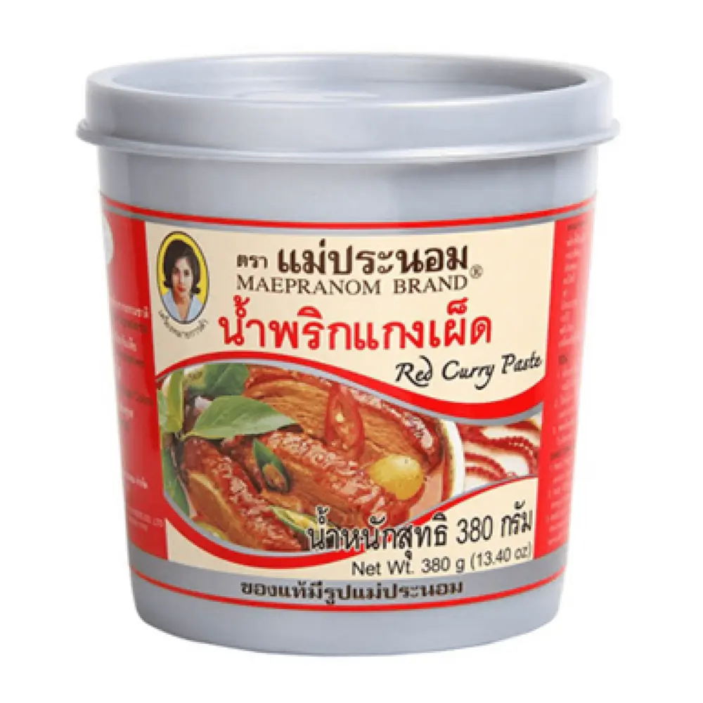 Gia Vị Cà Ri Đỏ, Red Curry Paste, 13.4 oz (380g) - MAE PRANOM