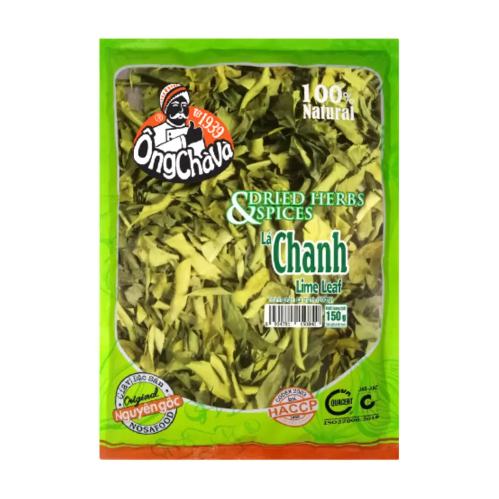 Lá Chanh, Dried Lime Leaf (150g) - ONG CHA VA