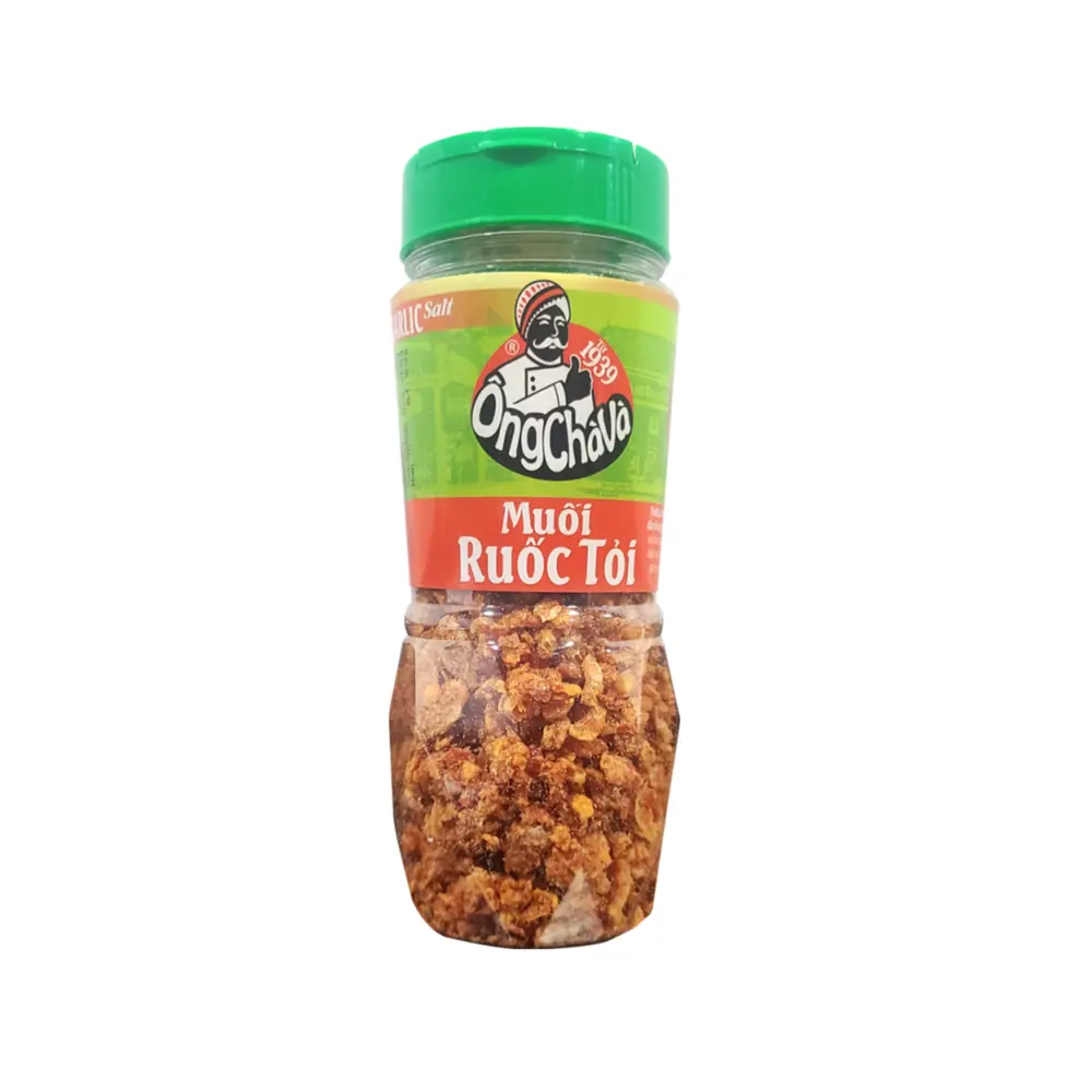 Muối Ruốc Tỏi, Shrimp & Garlic Salt (85g) - ONG CHA VA
