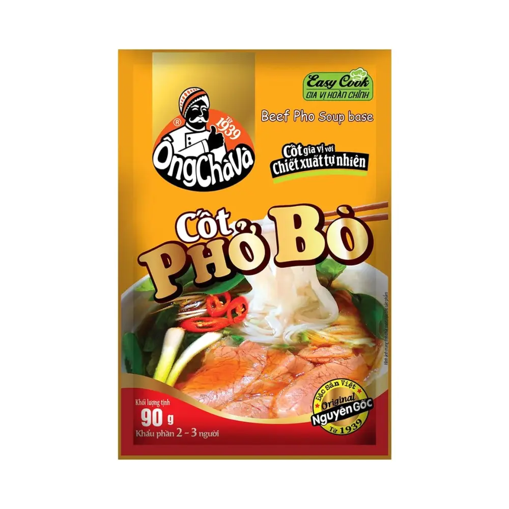 Cốt Phở Bò, Beef Pho Soup Base (90g) - ONG CHA VA