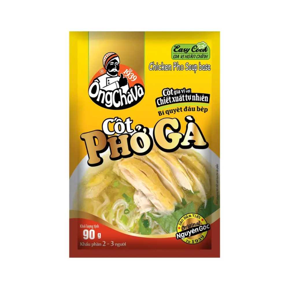 Cốt Phở Gà, Chicken Pho Soup Base (90g) - ONG CHA VA