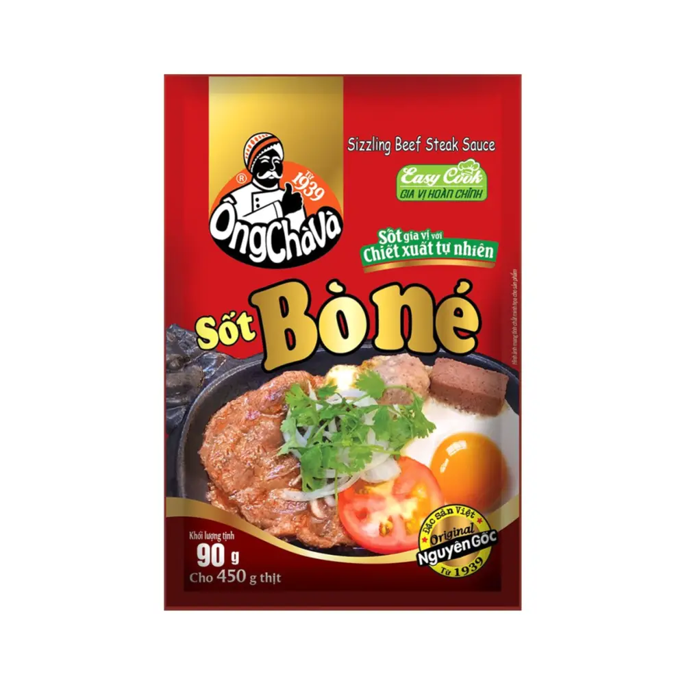 Sốt Bò Né, Sizzling Beef Steak Sauce (90g) - ONG CHA VA