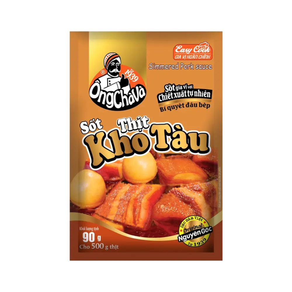 Sốt Thịt Kho Tàu, Simmered Pork Sauce (90g) - ONG CHA VA