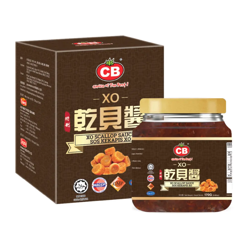 Sốt Sò Điệp XO, XO Scallop Sauce (170g) - CB