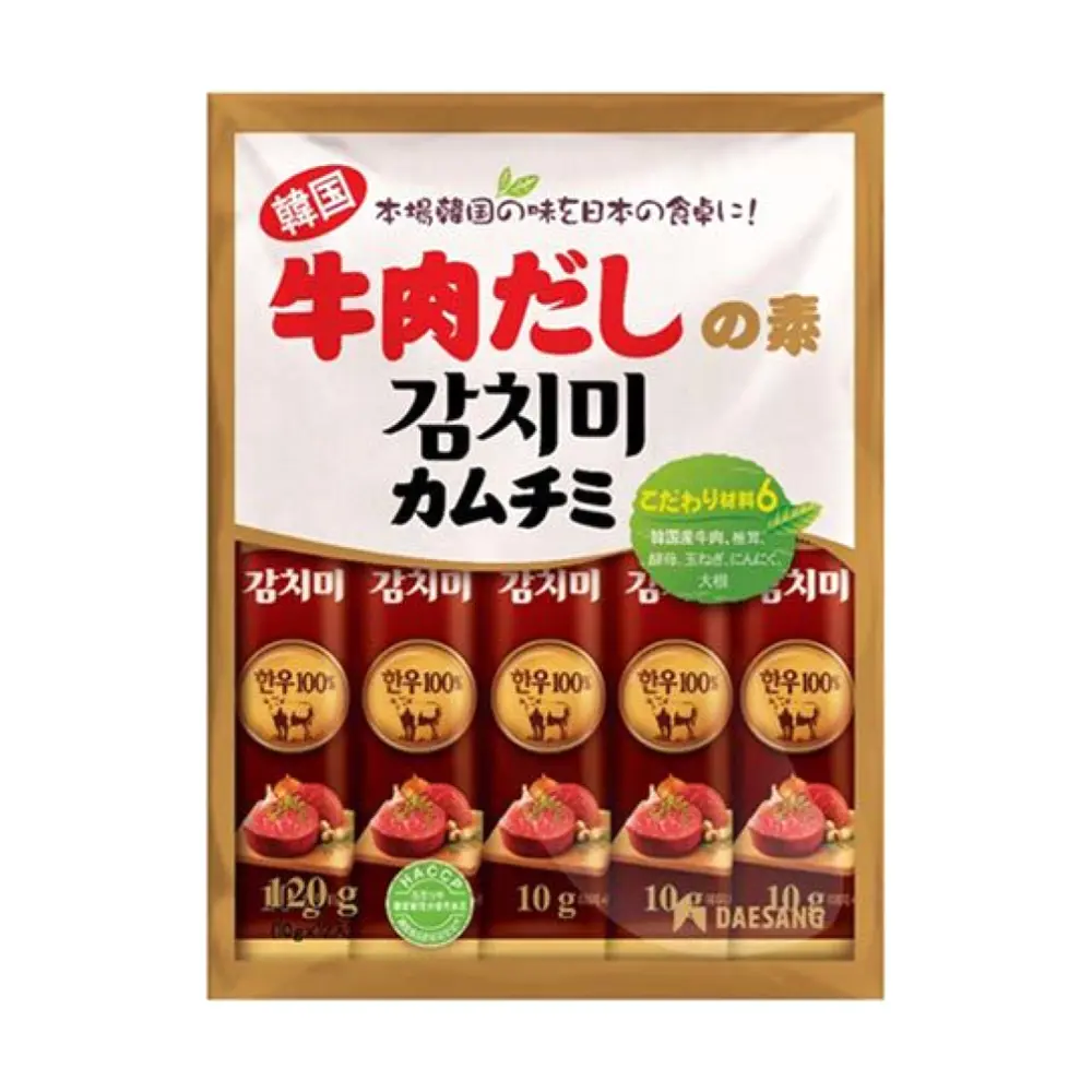 Hạt Nêm Vị Thịt Bò, Granulated Beef Seasoning, 12 Gói (120g) - DAESANG