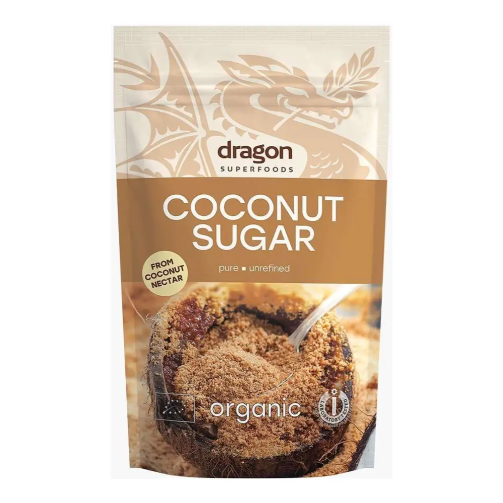 Đường Dừa Hữu Cơ, Organic Coconut Sugar (250g) - DRAGON SUPERFOODS