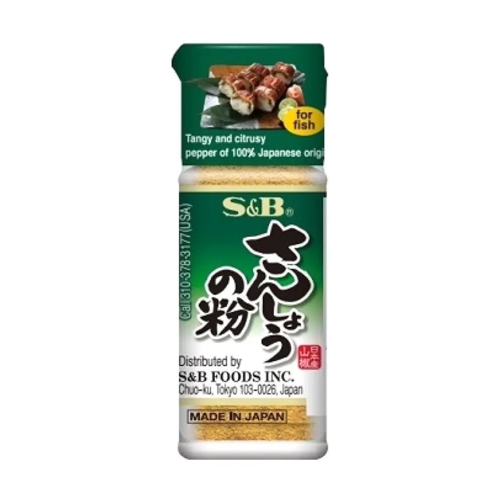 Bột Tiêu Nhật, Sansho, Japanese Pepper for Fish, 0.28 oz (8g) - S&B