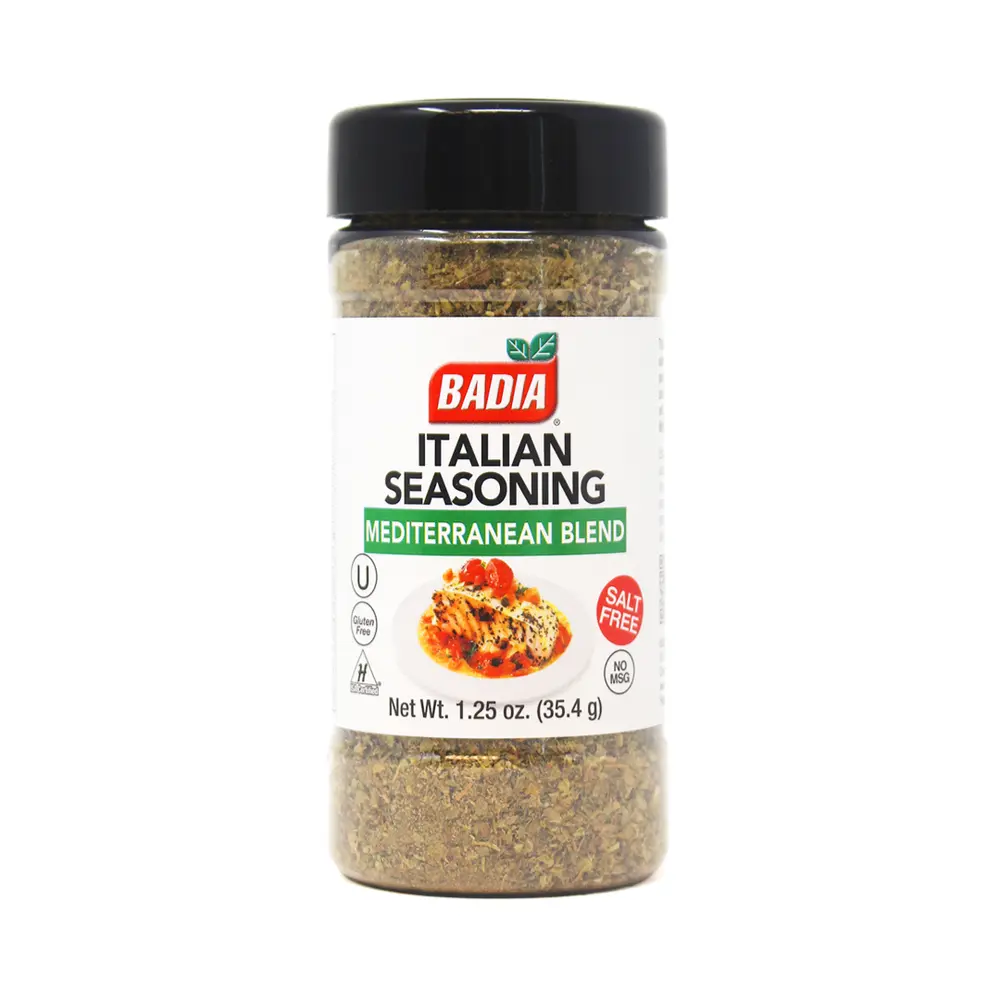 Bột Gia Vị Kiểu Ý, Italian Seasoning Mediterranean Blend, 1.25 oz (35.4g) - BADIA