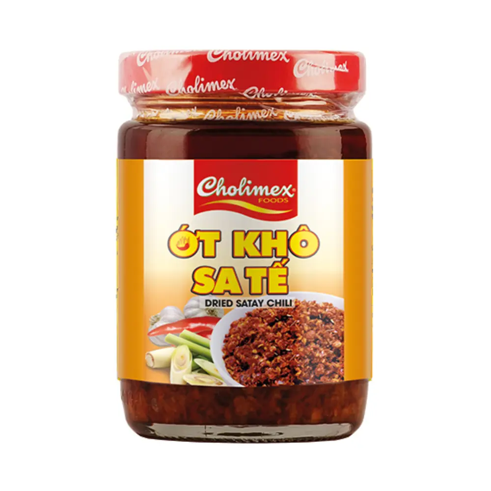 Ớt Khô Sa Tế, Dried Chili Satay (100g) - CHOLIMEX FOODS