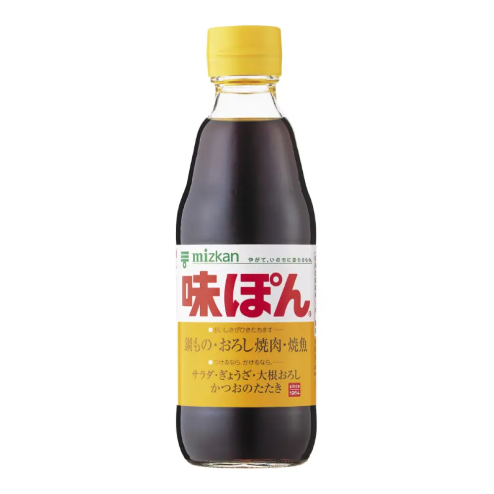 Nước Tương Mirin, Ajipon Ponzu Citrus Seasoned Soy Sauce (360ml) - MIZKAN