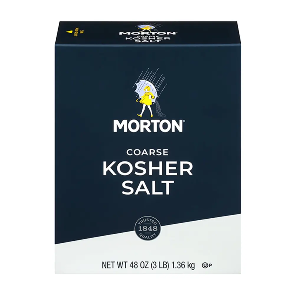 Muối Ăn, Coarse Kosher Salt, 48 oz (1.36kg) - MORTON