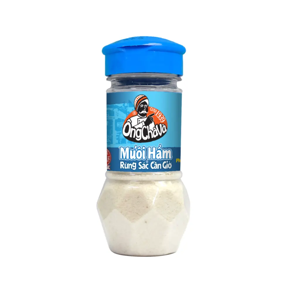 Muối Hầm Rừng Sác Cần Giờ, Roasted Mangrove Sea Salt (100g) - ONG CHA VA