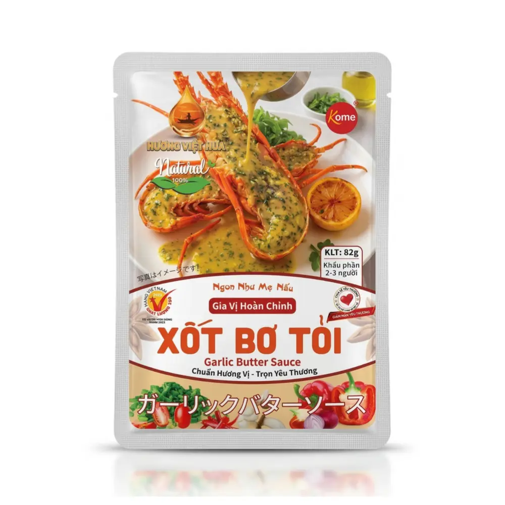 Sốt Bơ Tỏi, Garlic Butter Sauce (82g) - HUONG VIET XUA
