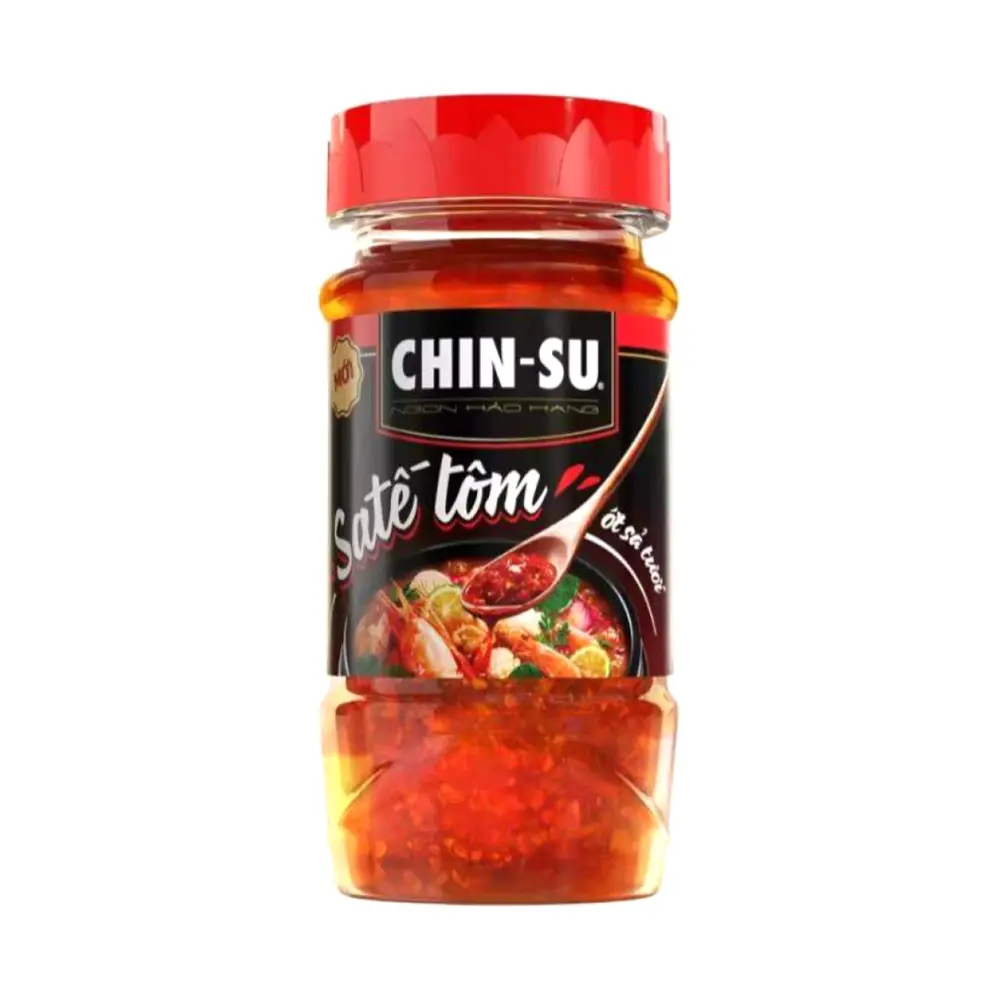 Sa Tế Tôm Ớt Sả, Shrimp Satay (90g) - CHIN-SU FOODS