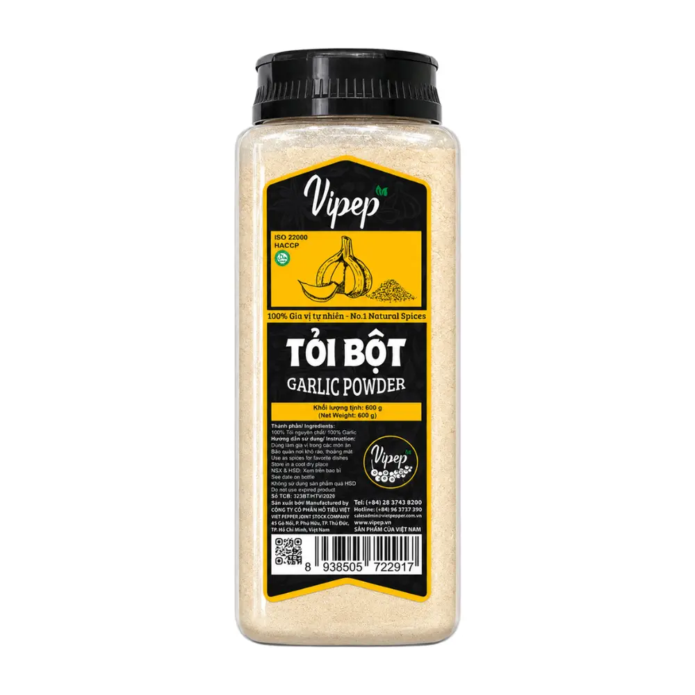 Tỏi Bột, Garlic Powder (600g) - VIPEP