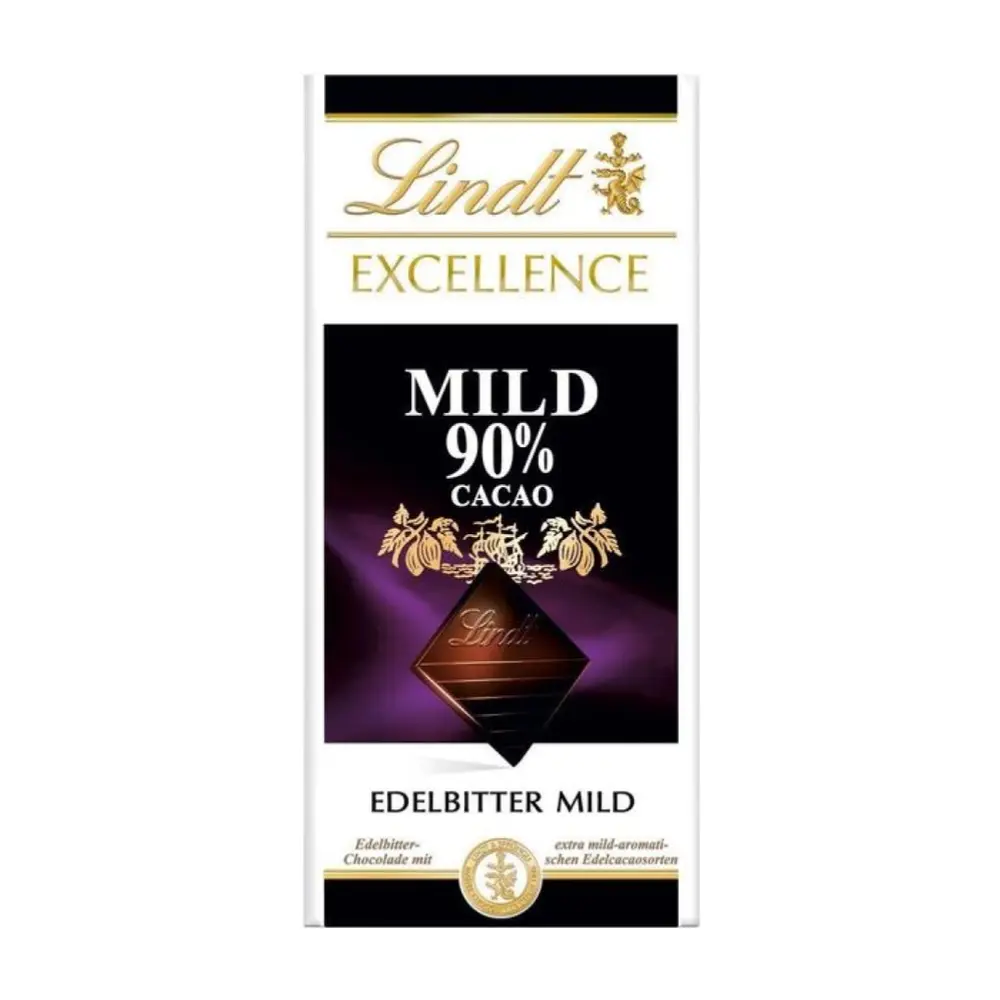 Socola Đắng, Excellence, 90% Cacao, Supreme Dark (100g) - LINDT
