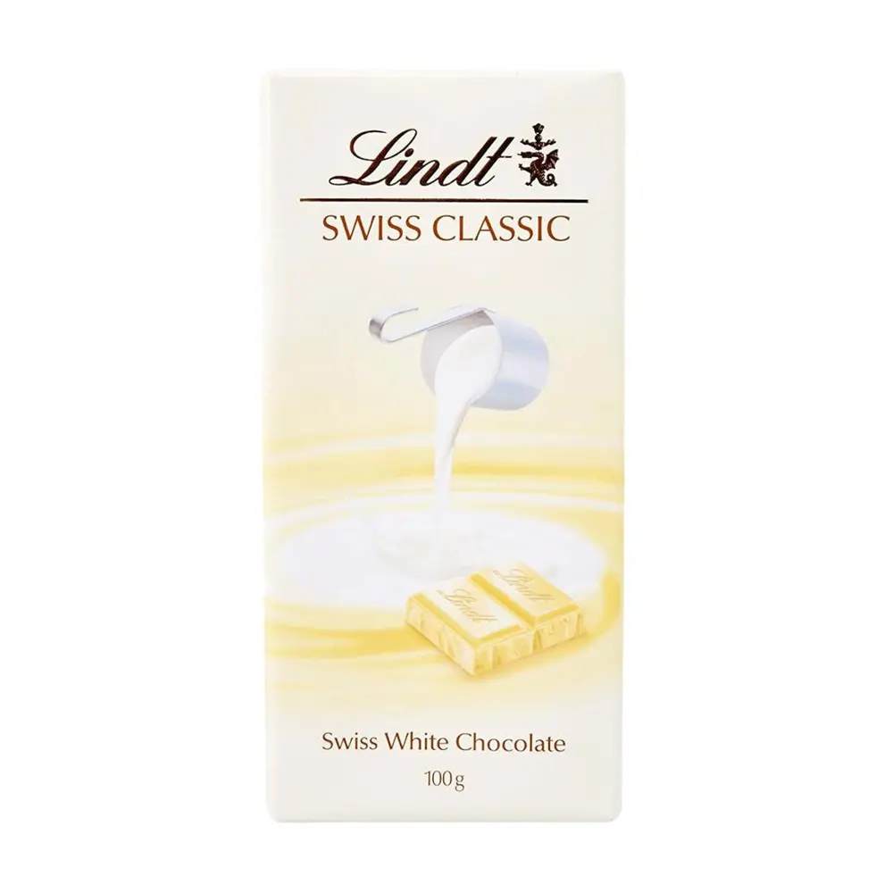 Socola Trắng Thụy Sĩ, Swiss Classic, Swiss White Chocolate (100g) - LINDT
