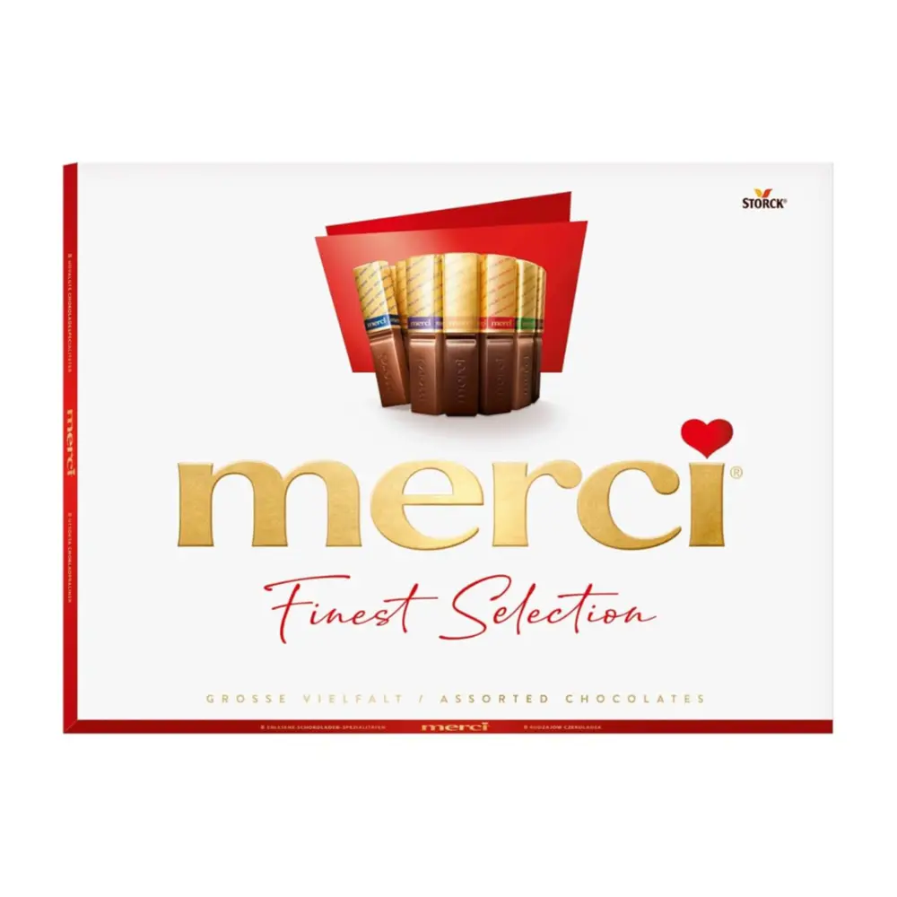 Socola Tổng Hợp, Merci Finest Selection, Assorted Chocolates (250g) - STORCK