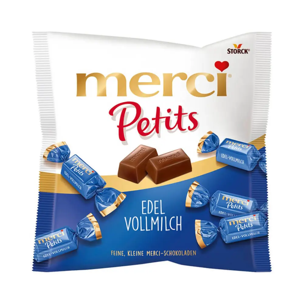 Socola Sữa, Merci Petits, Edel Vollmilch (125g) - STORCK
