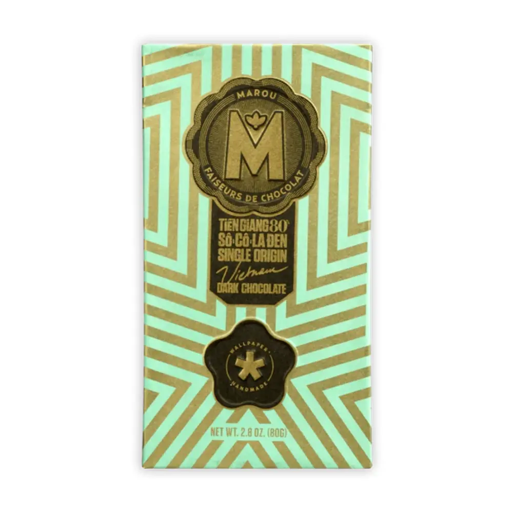 Socola Đen Nguyên Chất, Special Editions, Tien Giang 80% Single Origin Dark Chocolate (80g) - MAROU