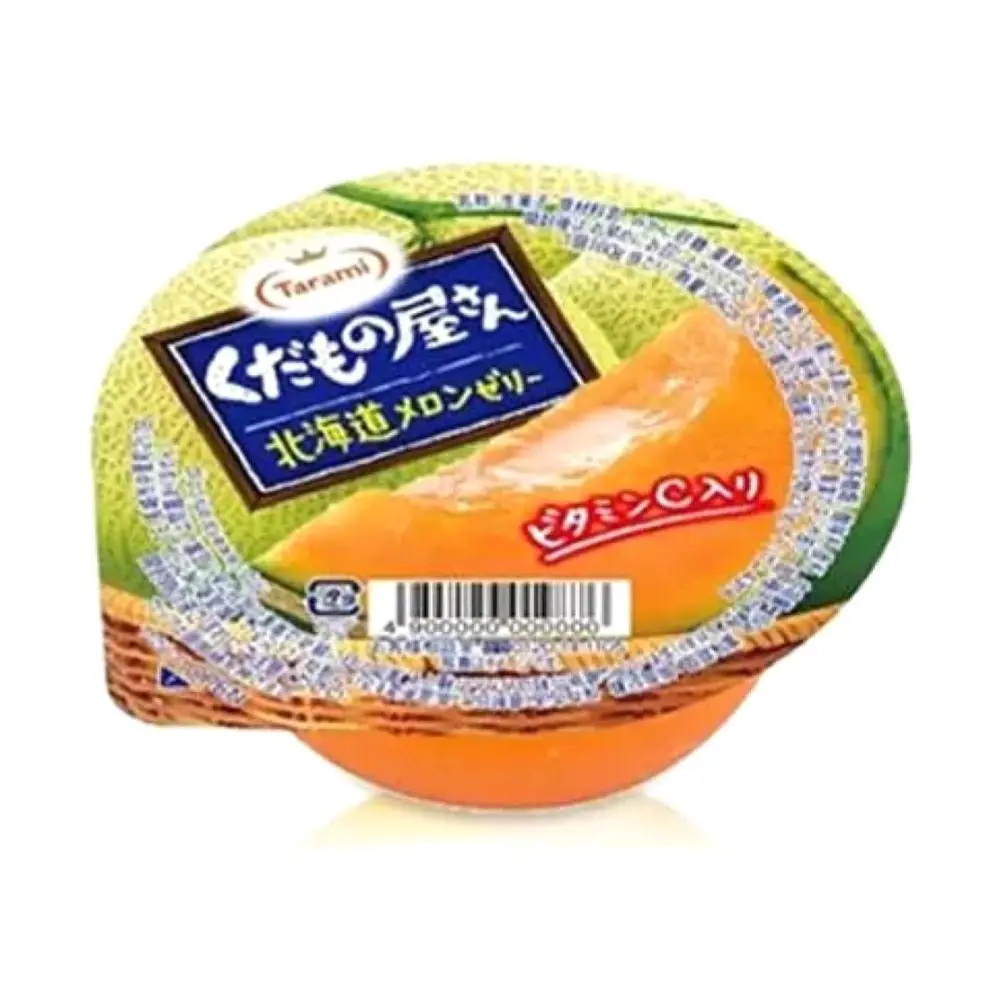 Thạch Dưa Lưới, Kudamono Yasan Hokkaido Melon Jelly (160g) - TARAMI