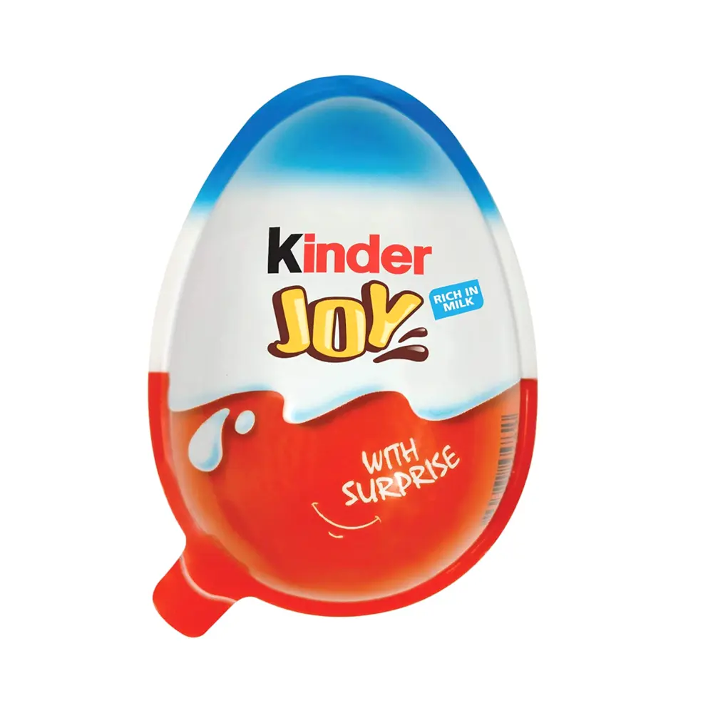 Socola Trứng Đồ Chơi cho Bé Trai, Joy with Surprise, Blue (20g) - KINDER
