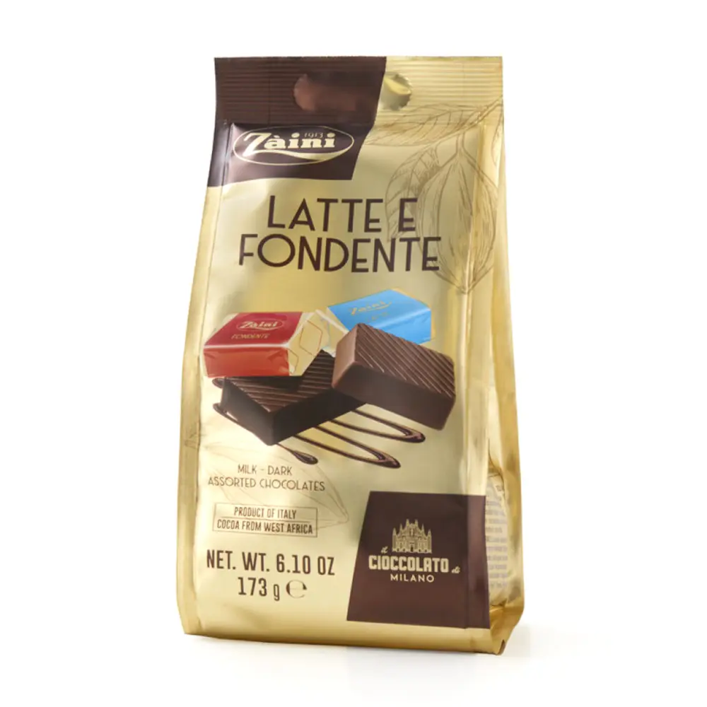 Socola Tổng Hợp, Latte e Fondente, Milk - Dark Assorted Chocolates, 6.10 oz (173g) - ZAINI