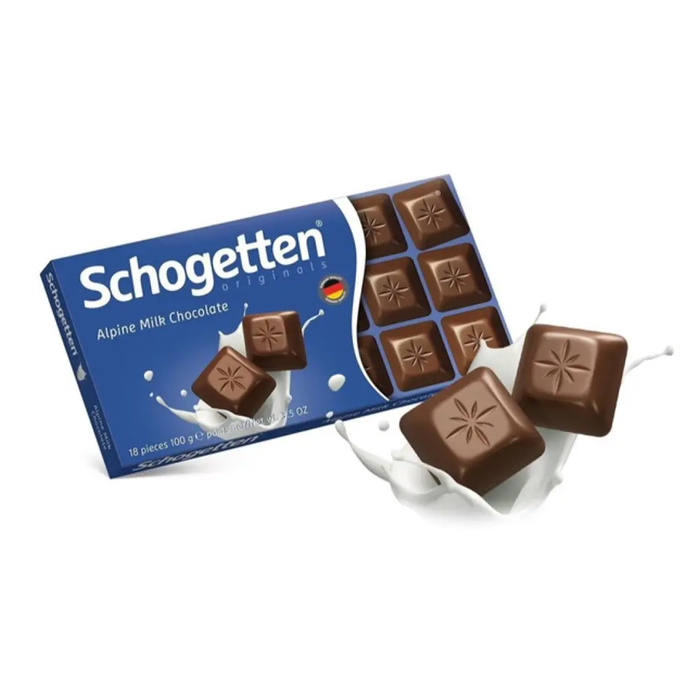 Socola Sữa, Alpine Milk Chocolate (100g) - SCHOGETTEN