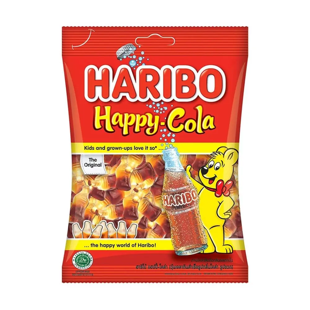 Kẹo Dẻo Cola, Gummies, Happy Cola (30g) - HARIBO