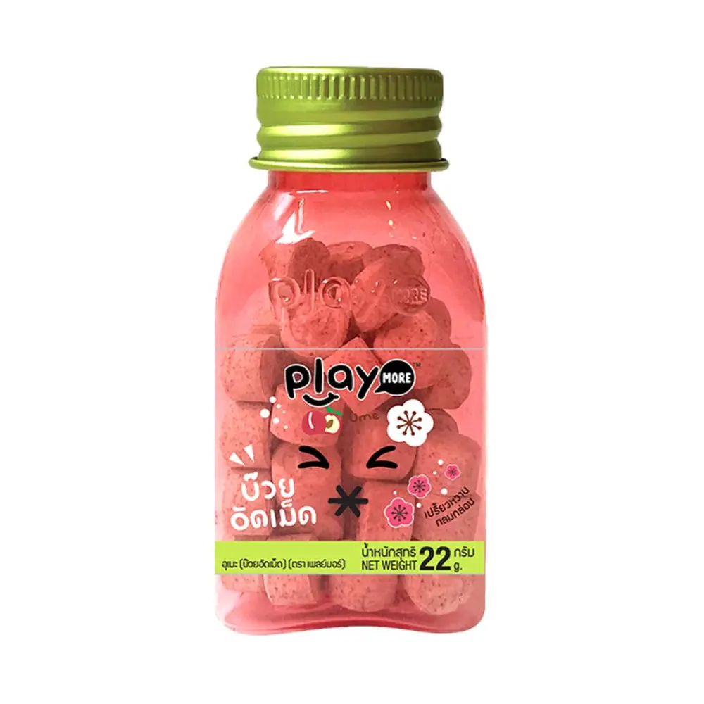 Kẹo Bạc Hà Xí Muội, Cooling Menthol Duo Candy, Ume (22g) - PLAYMORE