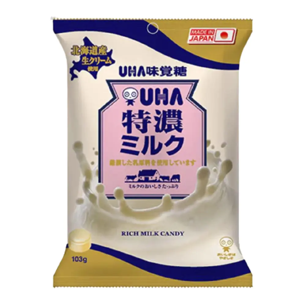 Kẹo Sữa, UHA, Rich Milk Candy (67g) - MIKAKUTO TOKUNO