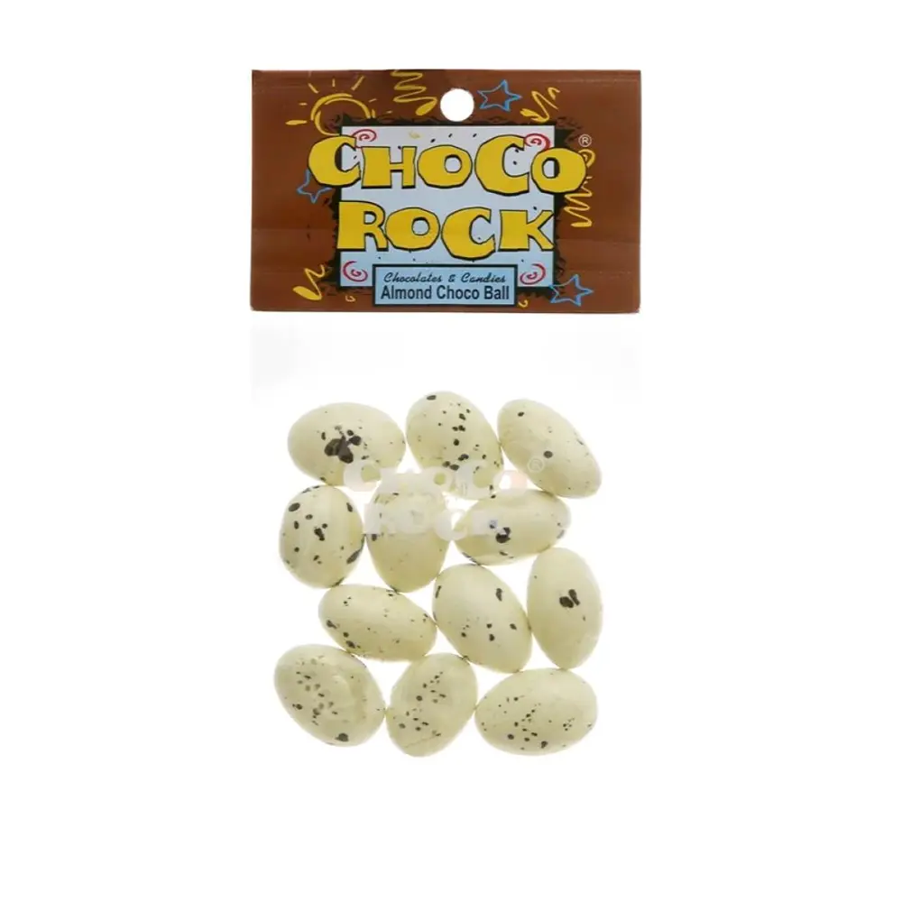 Socola Hạnh Nhân Hình Trứng Cút, Almond Choco Ball (65g) - CHOCO ROCK