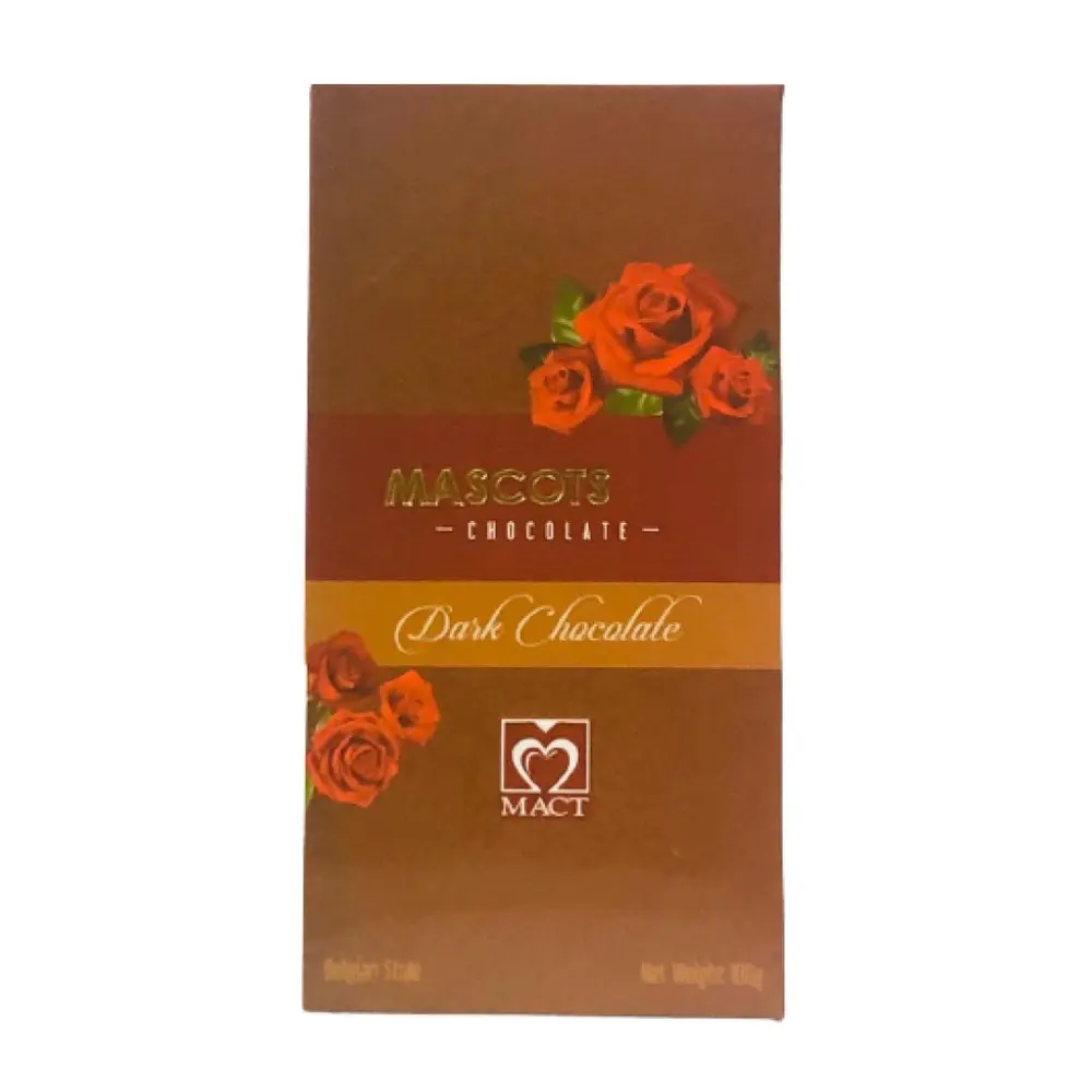 Socola Đắng, Dark Chocolate, Belgian Style (100g) - MASCOT