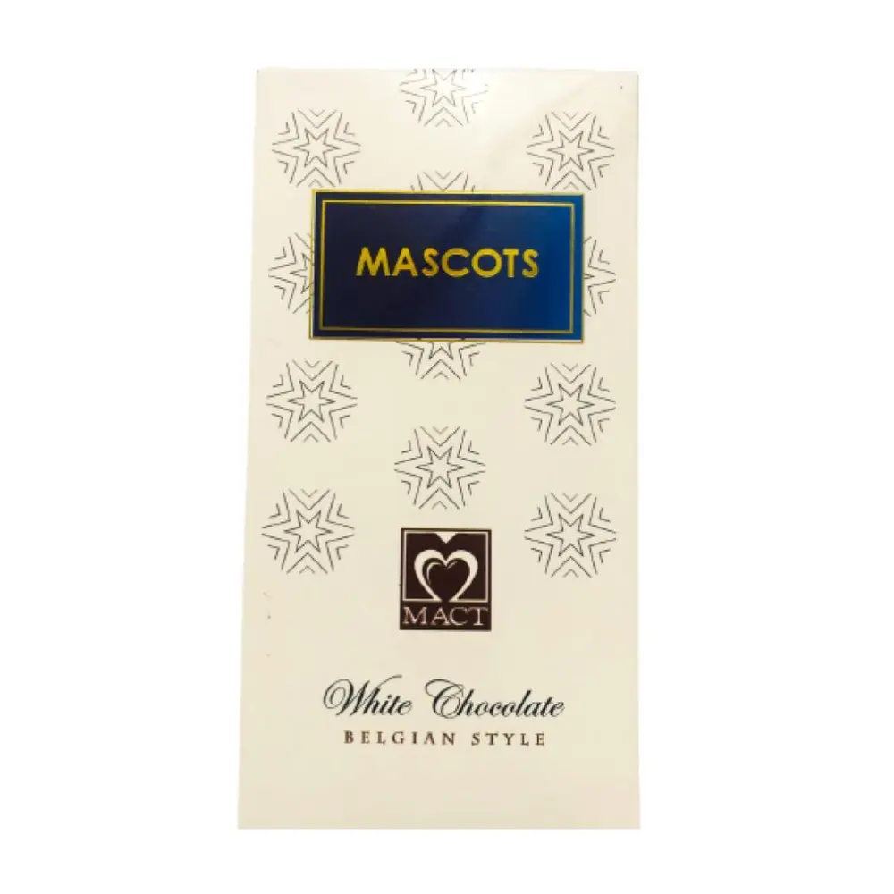 Socola Trắng, White Chocolate, Belgian Style (100g) - MASCOTS