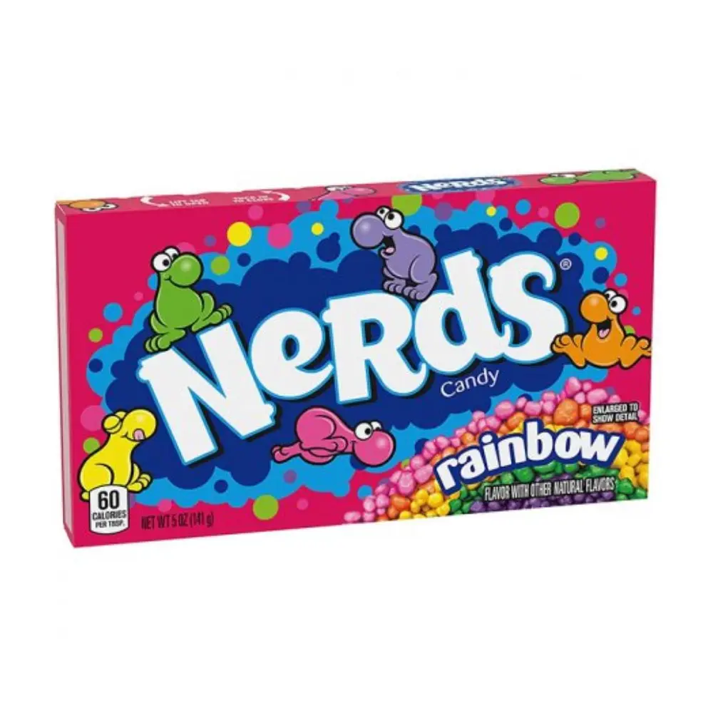Kẹo Cầu Vồng, Nerds Candy, Rainbow, 5 oz (141.7g) - FERRARA
