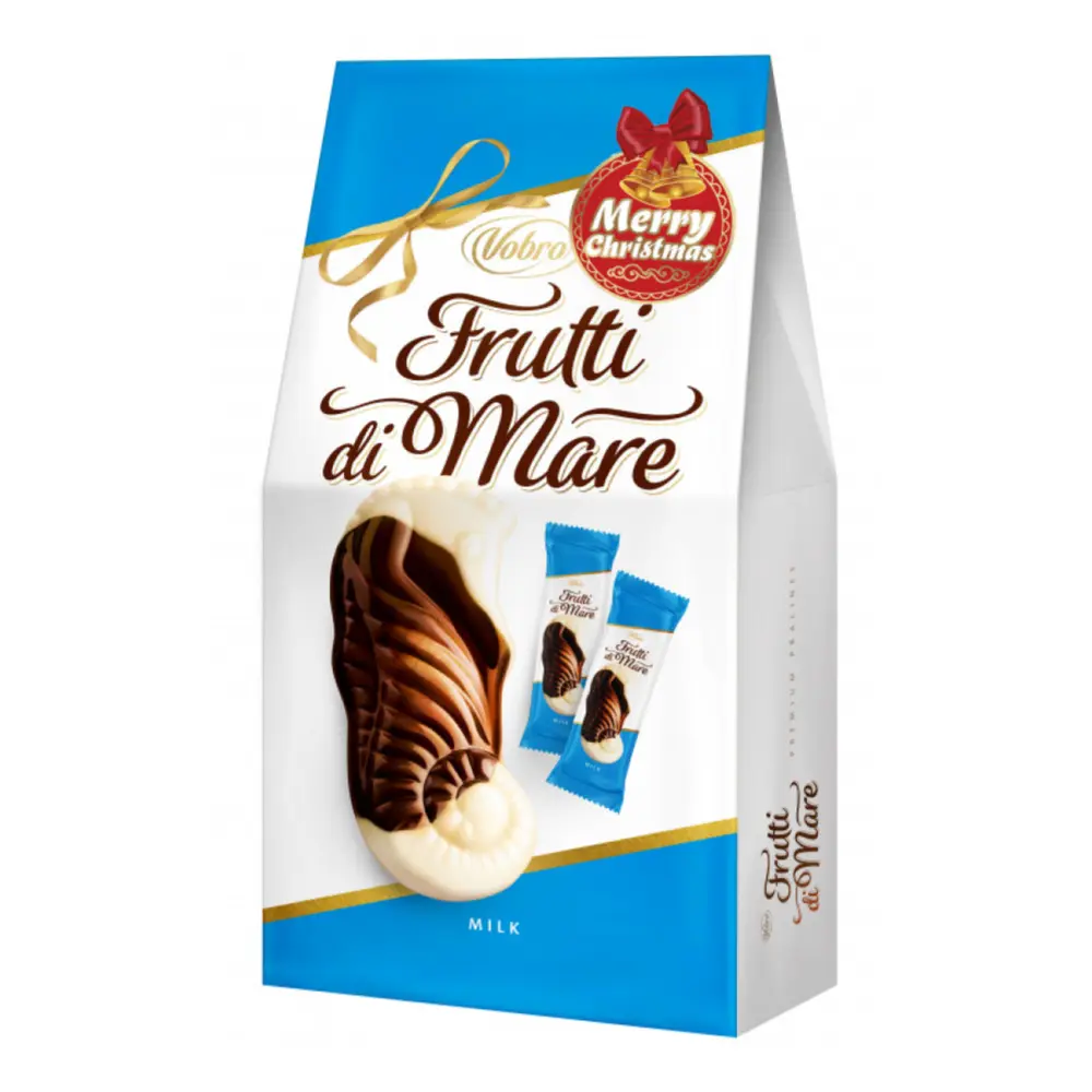 Socola Nhân Kem Sữa, Frutti di Mare, Milk (94g) - VOBRO