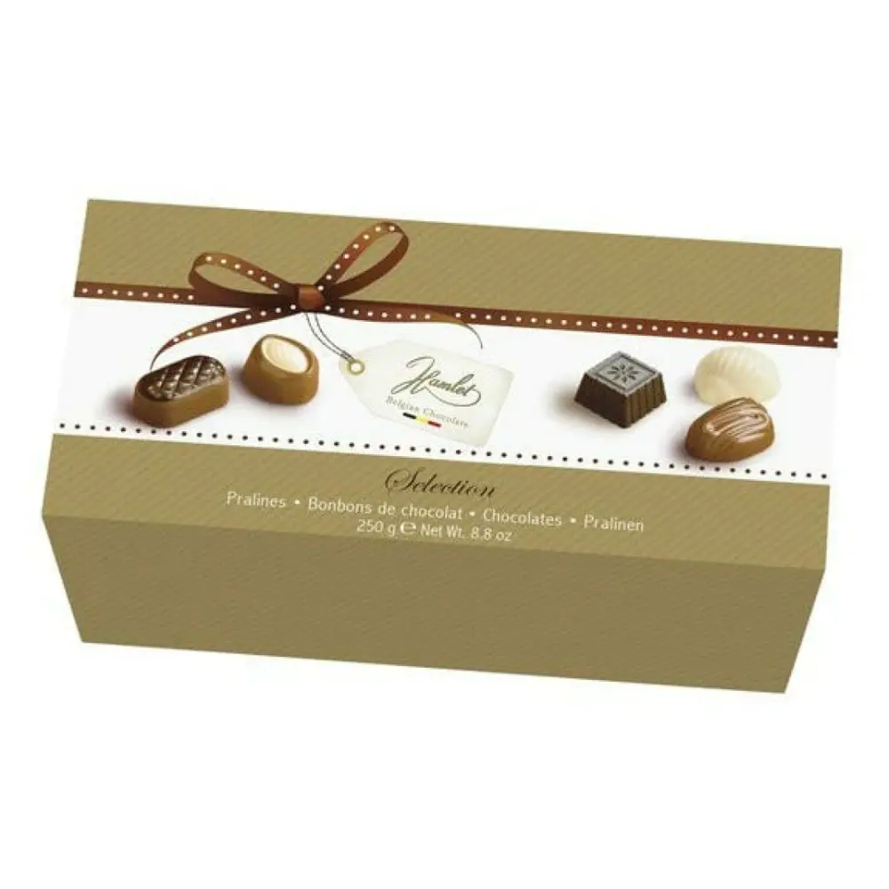 Socola Tổng Hợp, Selection, Assortment Belgian Chocolates, 8.8 oz (250g) - HAMLET