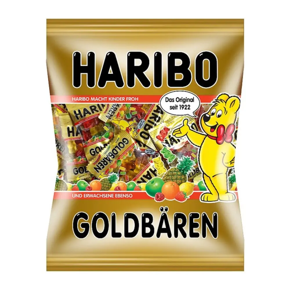 Kẹo Dẻo Gấu Vàng, Gummies, Goldbaren Minis (250g) - HARIBO