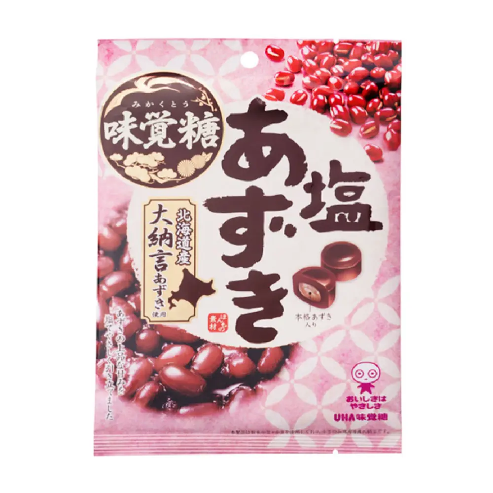 Kẹo Sữa Nhân Đậu Đỏ Vị Mặn, Salty Red Bean Candy (109g) - MIKAKUTO TOKUNO