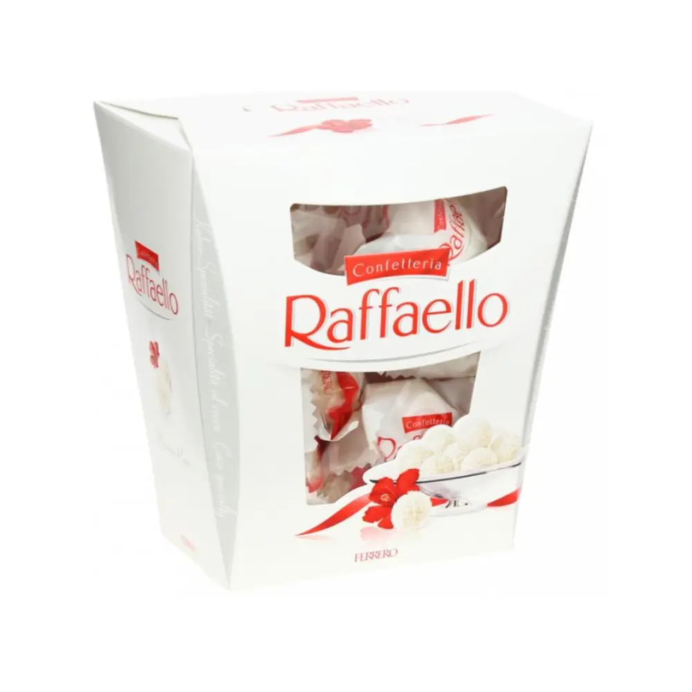 Socola Phủ Dừa Hạnh Nhân, Raffaello, Coconut Almond Chocolate (150g) - FERRERO