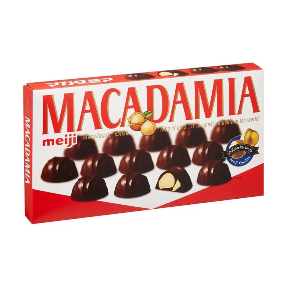 Socola Nhân Hạt Macca, Macadamia Chocolate (64g) - MEIJI