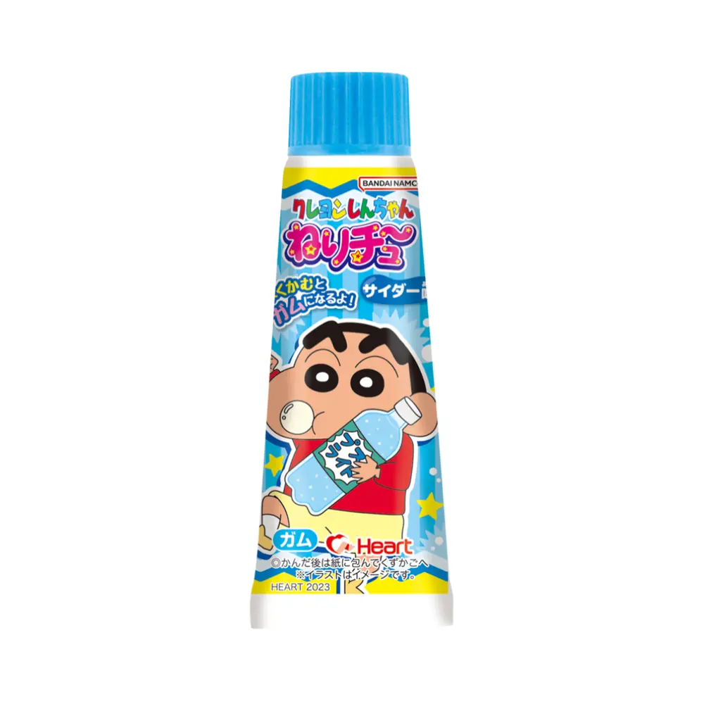 Kẹo Cao Su Hình Tuýp Kem Đánh Răng Vị Trái Cây, Nerichu Chewing Gum, Fruit (30g) - HEART