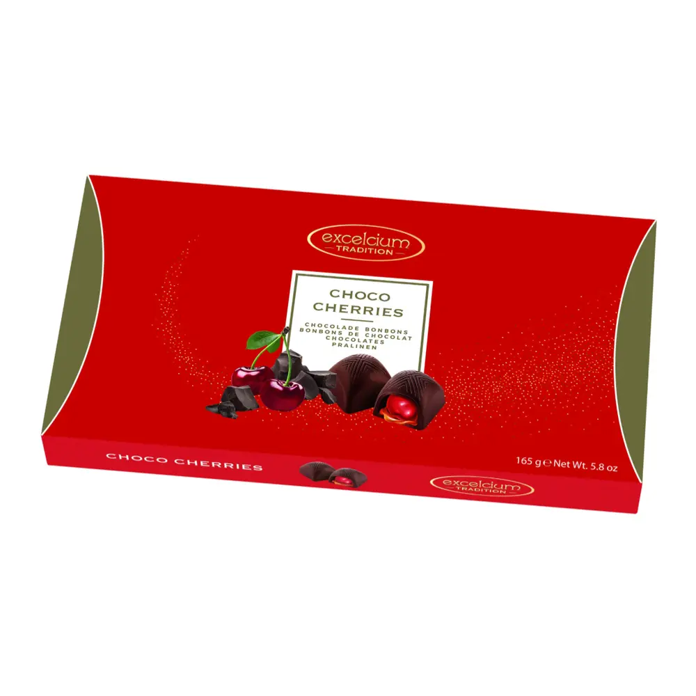 Socola Nhân Anh Đào, Excelcium Tradition, Choco Cherries, 5.8 oz (165g) - HAMLET