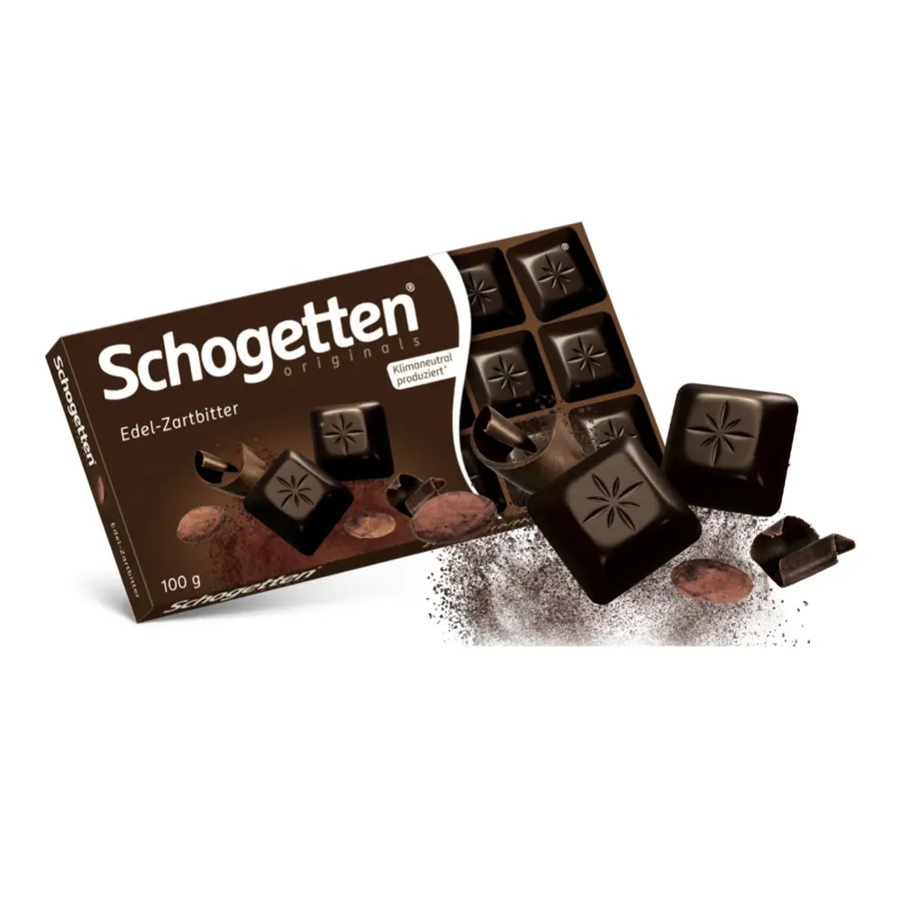 Socola Đắng, Edel-Zartbitter, Extra Dark Bitter Chocolate (100g) - SCHOGETTEN