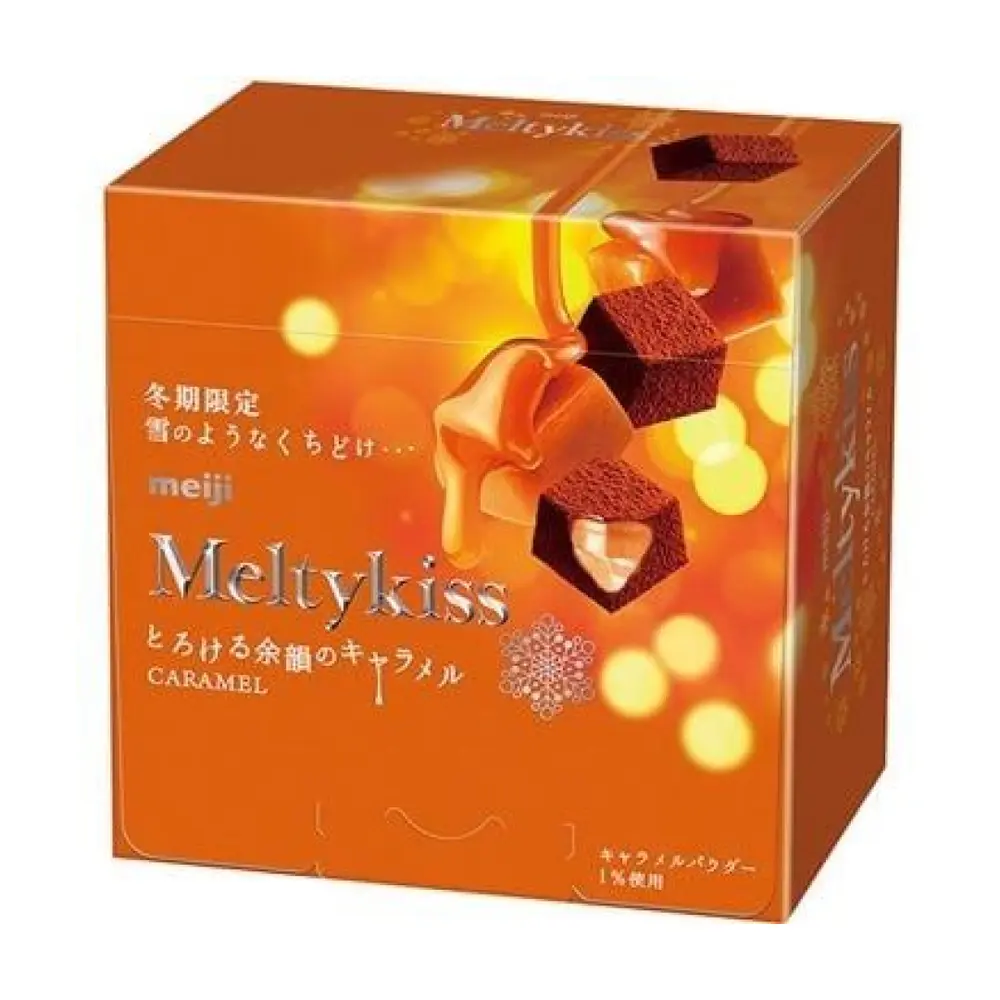 Socola Tươi Nhân Caramen, Meltykiss, Caramel (52g) - MEIJI