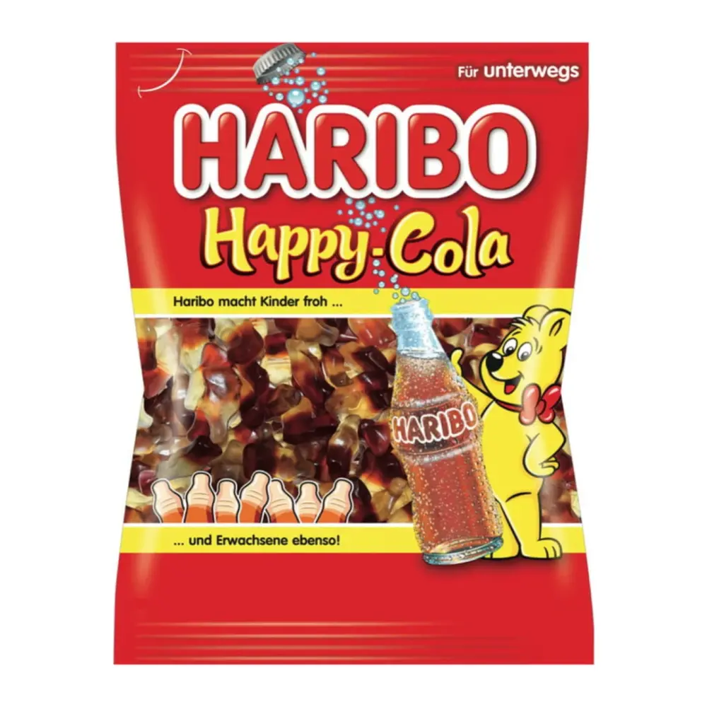 Kẹo Dẻo Cola, Gummies, Happy Cola (80g) - HARIBO